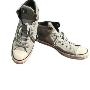 Converse Gray High-Top Athletic Shoes NWOT